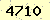 請輸入此驗證碼 : 4710
