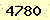 請輸入此驗證碼 : 4780