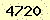 請輸入此驗證碼 : 4720