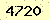 請輸入此驗證碼 : 4720