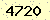 請輸入此驗證碼 : 4720