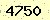 請輸入此驗證碼 : 4750
