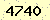 請輸入此驗證碼 : 4740