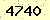 請輸入此驗證碼 : 4740