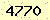 請輸入此驗證碼 : 4770