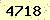 請輸入此驗證碼 : 4718