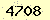 請輸入此驗證碼 : 4708