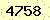 請輸入此驗證碼 : 4758