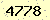 請輸入此驗證碼 : 4778