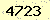請輸入此驗證碼 : 4723