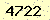請輸入此驗證碼 : 4722