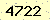 請輸入此驗證碼 : 4722