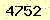 請輸入此驗證碼 : 4752