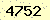 請輸入此驗證碼 : 4752