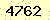 請輸入此驗證碼 : 4762