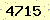 請輸入此驗證碼 : 4715