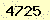 請輸入此驗證碼 : 4725
