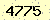 請輸入此驗證碼 : 4775