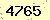 請輸入此驗證碼 : 4765