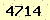 請輸入此驗證碼 : 4714