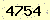 請輸入此驗證碼 : 4754