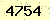 請輸入此驗證碼 : 4754