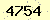 請輸入此驗證碼 : 4754