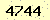 請輸入此驗證碼 : 4744