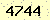 請輸入此驗證碼 : 4744