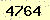 請輸入此驗證碼 : 4764