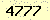 請輸入此驗證碼 : 4777