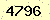 請輸入此驗證碼 : 4796