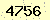 請輸入此驗證碼 : 4756