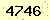 請輸入此驗證碼 : 4746