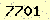 請輸入此驗證碼 : 7701