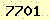 請輸入此驗證碼 : 7701