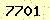 請輸入此驗證碼 : 7701
