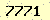 請輸入此驗證碼 : 7771