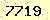 請輸入此驗證碼 : 7719