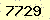 請輸入此驗證碼 : 7729