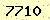 請輸入此驗證碼 : 7710