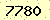 請輸入此驗證碼 : 7780