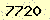 請輸入此驗證碼 : 7720