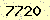 請輸入此驗證碼 : 7720