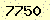 請輸入此驗證碼 : 7750