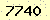 請輸入此驗證碼 : 7740
