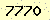 請輸入此驗證碼 : 7770