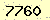 請輸入此驗證碼 : 7760