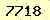 請輸入此驗證碼 : 7718
