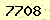 請輸入此驗證碼 : 7708
